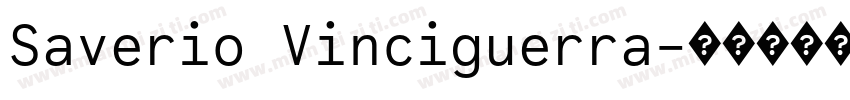 Saverio Vinciguerra字体转换